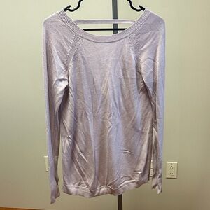 Lululemon Athletica Light Purple Long Sleeve Top